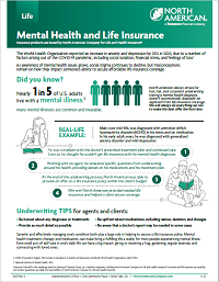 Mental Health Awareness flyer