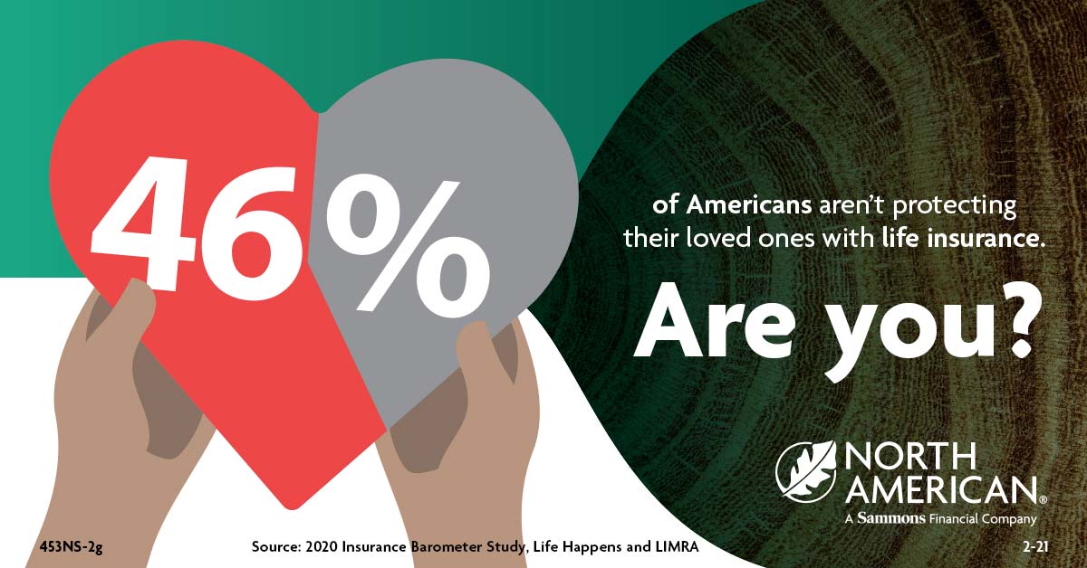 46% of Americans aren't protecting their loved ones with life insurance. Are you?