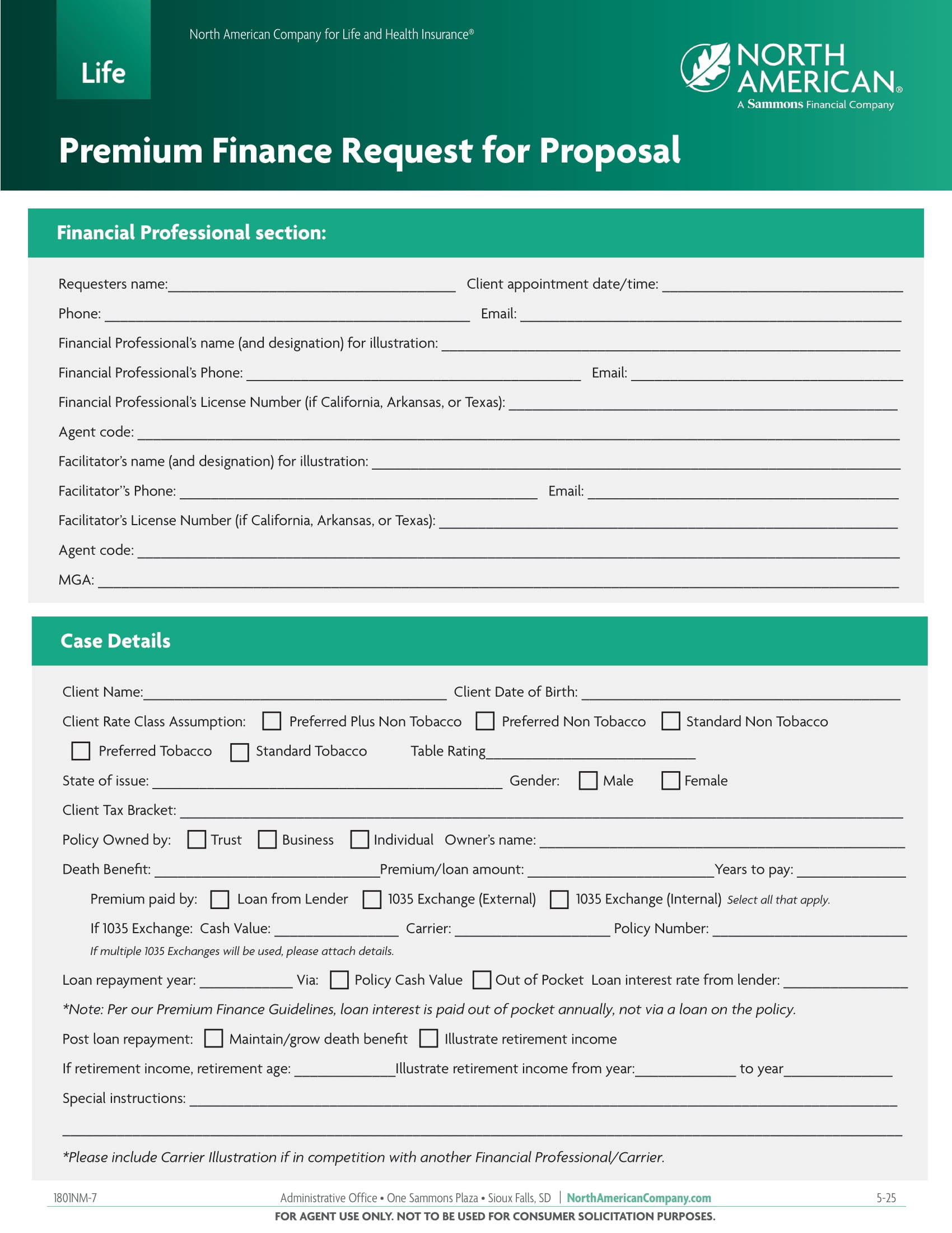 Request for Proposal