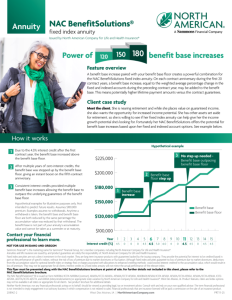 BenefitSolutions 10 FIA benefit base increase overview flyer