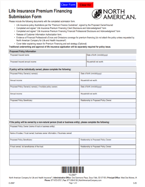 Submission Form